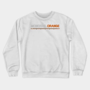 Monorail Orange Crewneck Sweatshirt